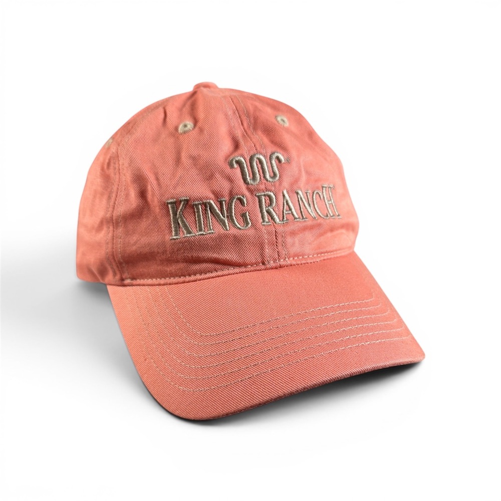 King Ranch GameGuard Outdoors Cotton Embroidered Baseball Cap Hat OSFA Pink Hue